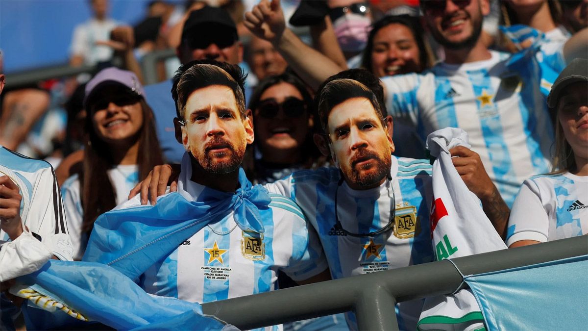 Los hinchas argentinos que viajen al Mundial de Qatar 2022
