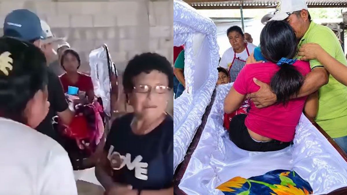 La adolescente Yuleidy Ixcotoyac, de 15 años, sorprendió a todos al despertarse en su propio velorio, cuando la estaban llorando todos en Guatemala.