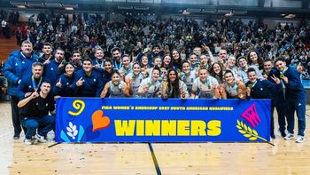 Las Gigantes, con Victoria Gauna, otra vez en lo más alto del básquetbol femenino sudamericano