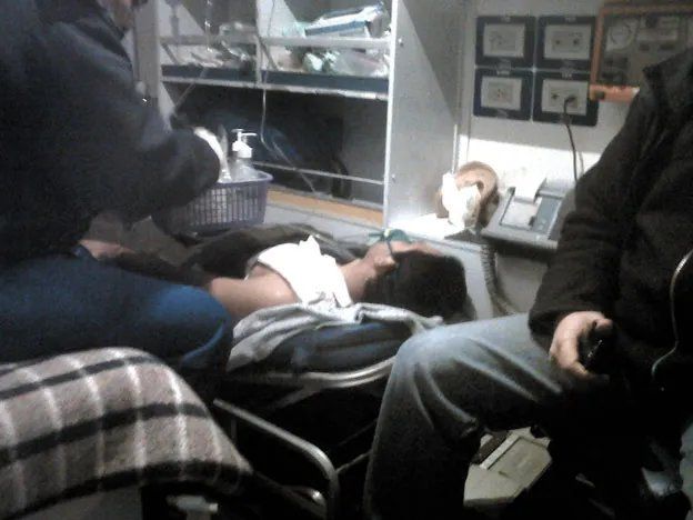 Junio de 2012. Raimundito Vega es llevado al hospital. Allí le sacarían la bala que recibió cuando mató a Moreno.