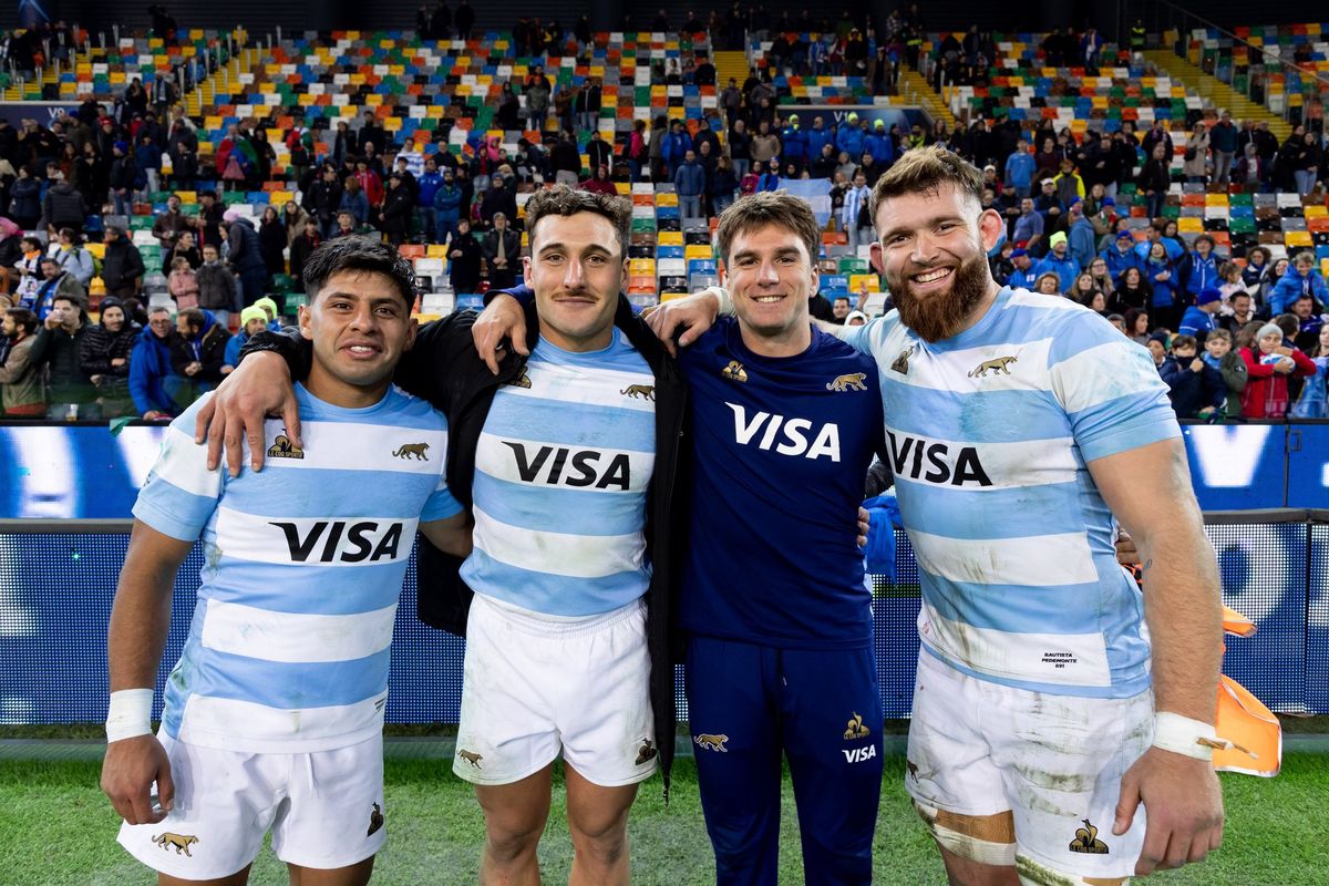 Los Pumas camada 99 con Rodrigo Isgró.