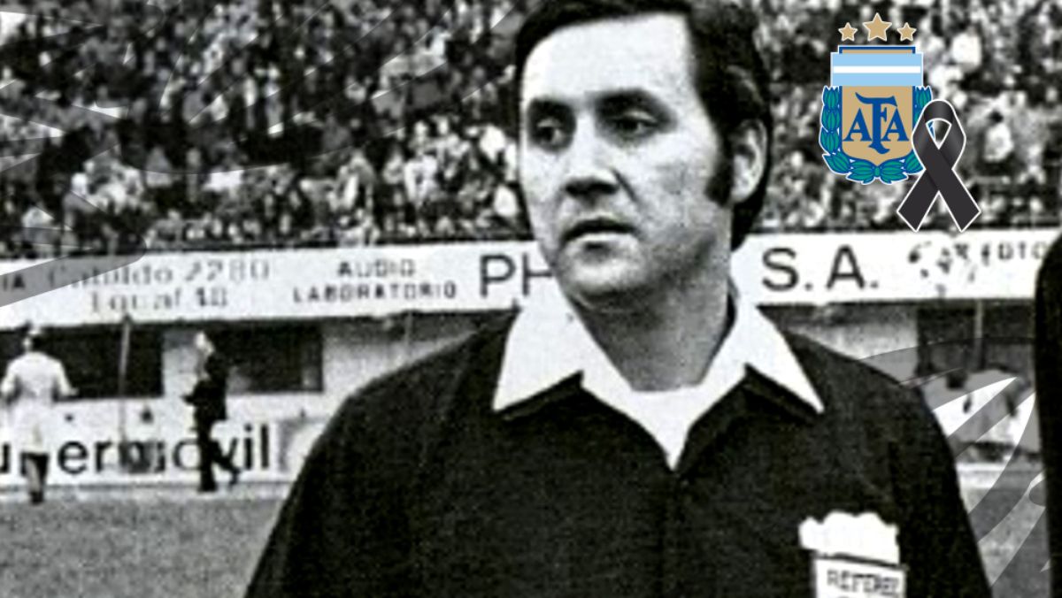 La AFA despidió al árbitro Ángel Coerezza, fallecido este miércoles a los 92 años&nbsp;