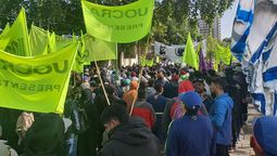 Marcha a favor de la minería en Mendoza.