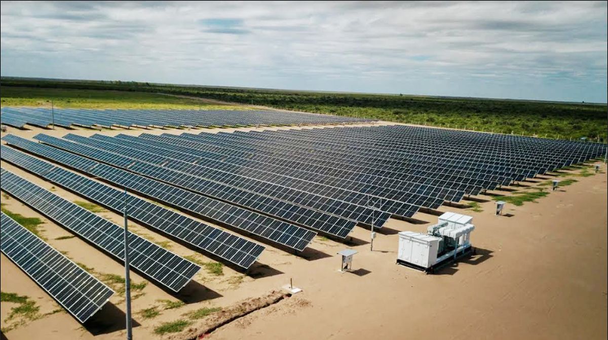 El parque solar de Anchoris ahora debe completar la obra de conexión al sistema de transporte que opera Distrocuyo