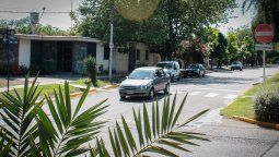 Cambio de sentido en una calle de Guaymallén