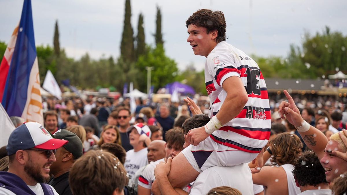 Marista, tricampeón del Regional de rugby: los festejos de los Curas en la pantalla de El Siete