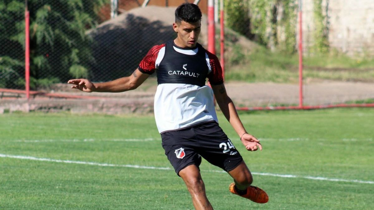 Leonel Videla, el defensor del Deportivo Maipú.
