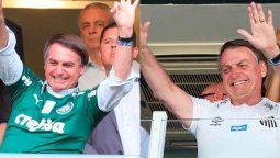Jair Bolsonaro vaticinó los finalistas de la Libertadores