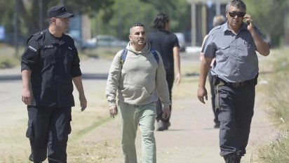 Fabián Tablado fue liberado a fines de febrero pasado tras la condena por asesinar a su novia pero violó la perimetral sobre el padre de la joven