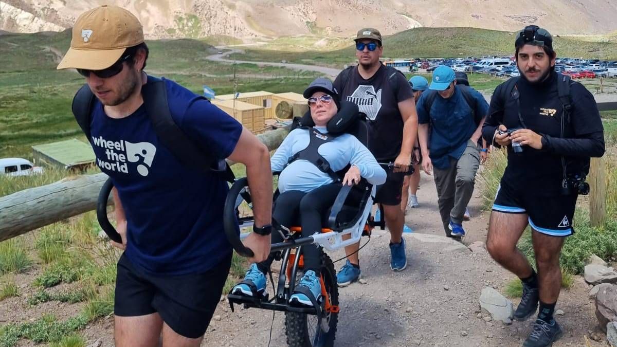 En Mendoza se puede realizar trekking adaptado para personas con discapacidad. Un nuevo ordenamiento en las Áreas Naturales Protegidas así lo posibilita.