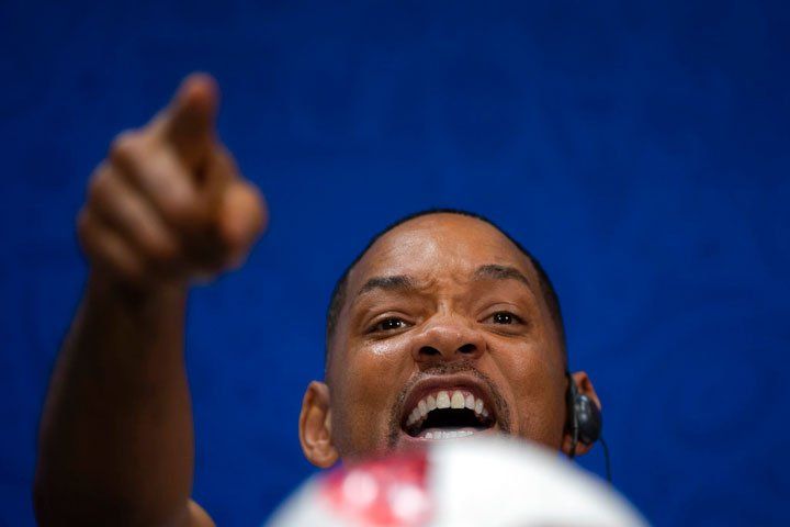 Will Smith un gran fan de Ronaldo