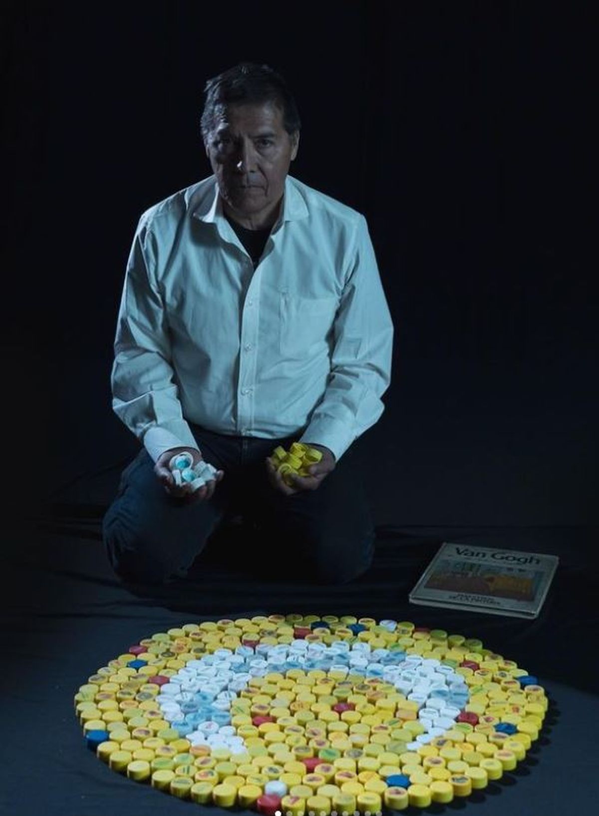 Egar Murillo en acción.