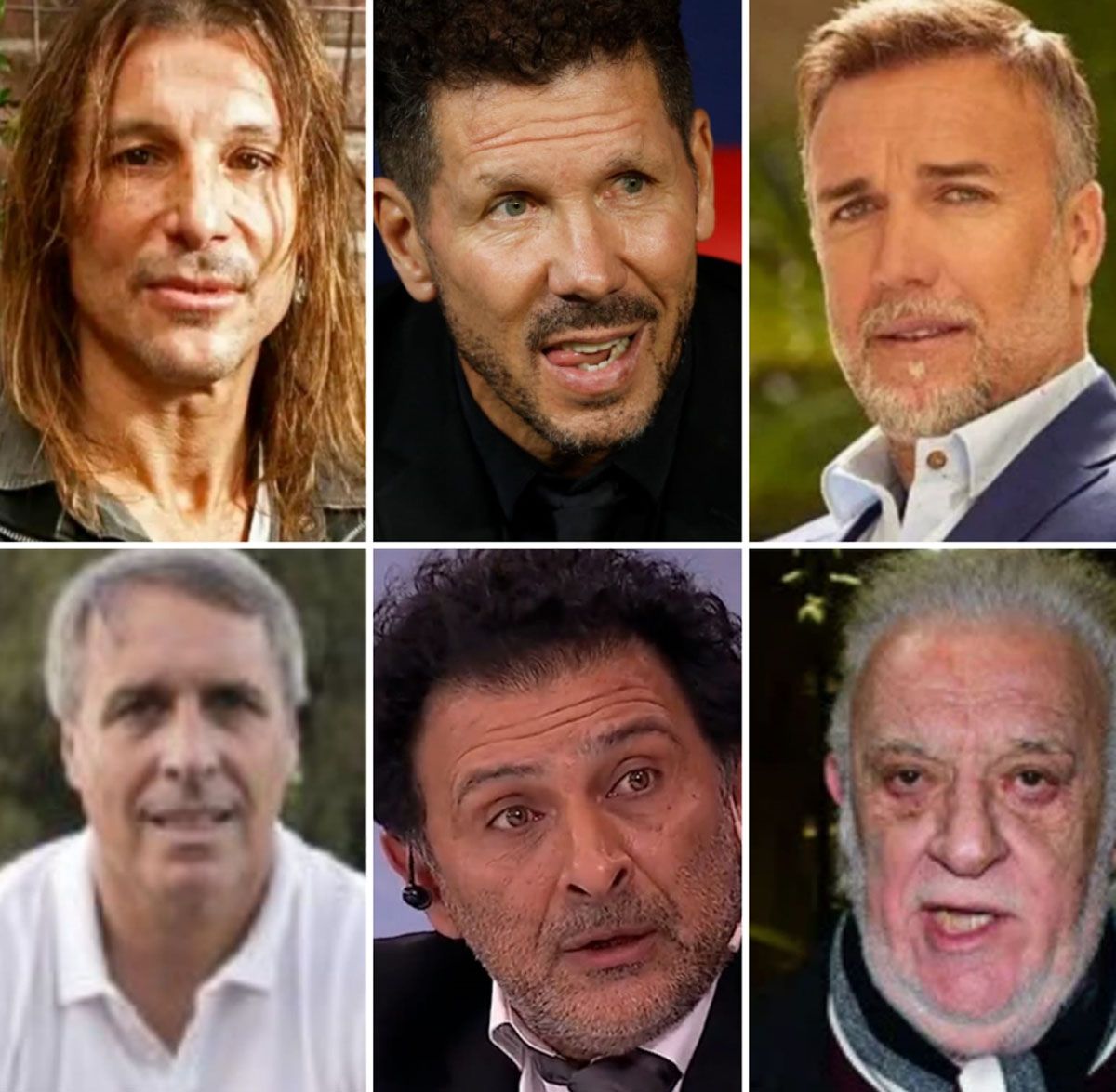 Cani, el Cholo, Bati, Leo Rodríguez, Leo Astrada y el Coco Basile en la actualidad Cani, el Cholo, Bati, Leo Rodríguez, Leo Astrada y el Coco Basile en la actualidad