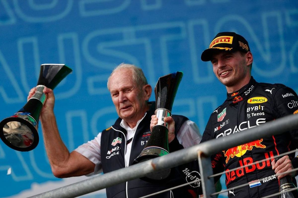 Otra pieza importante para Verstappen es Helmut Marko, asesor de Red Bull. Otra pieza importante para Verstappen es Helmut Marko, asesor de Red Bull.