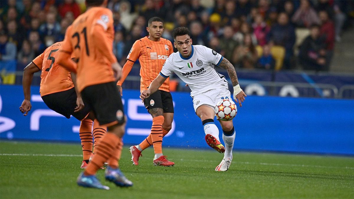 El Inter de Lautaro Martínez no pudo con el Shakhtar 
