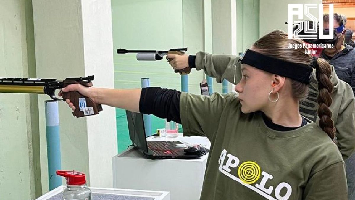 Delfina Mella participar&aacute; en las pruebas de tiro con pistola neum&aacute;tica.