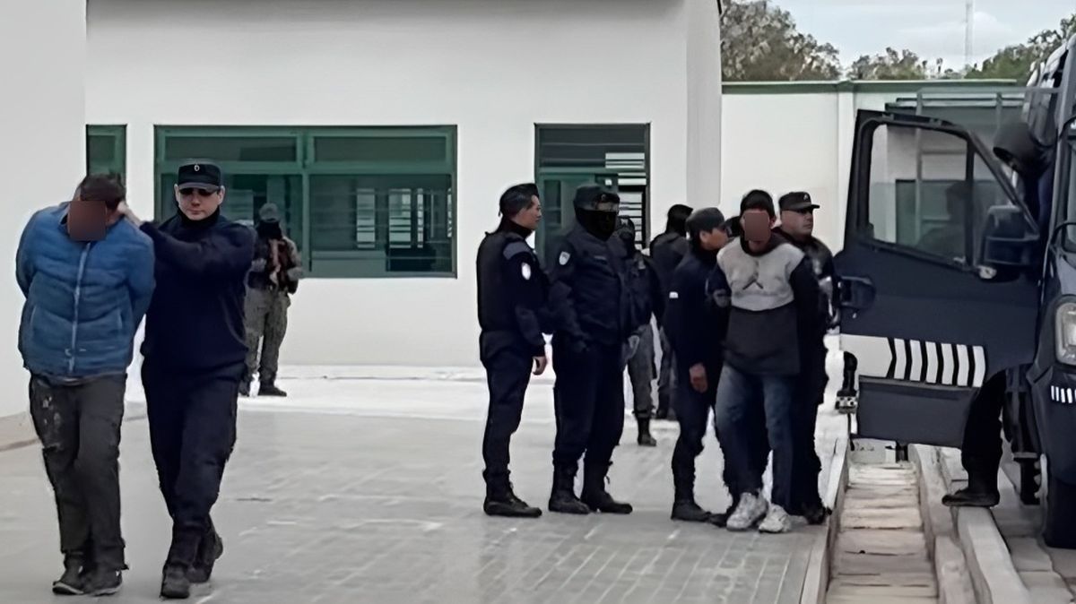 Los sospechosos por los intentos de saqueos en Tunuyán.