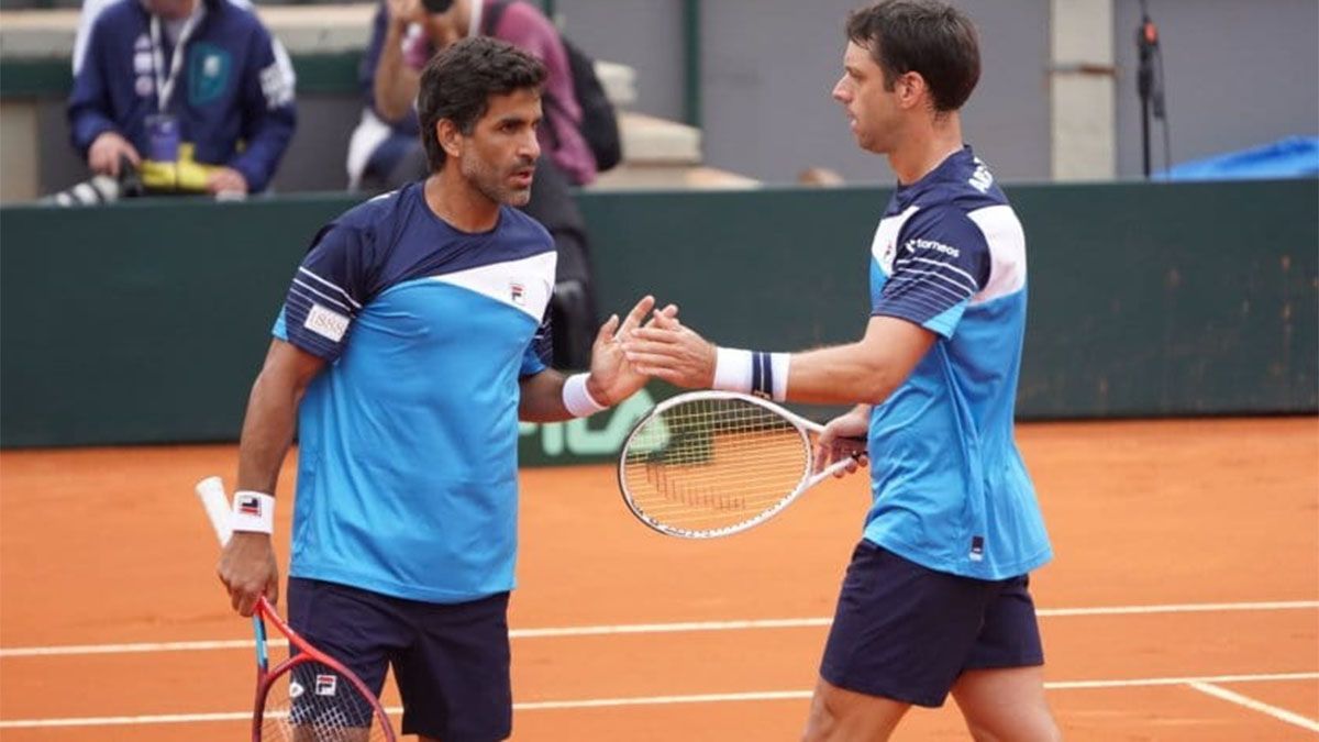 Argentina ganó el dobles y se puso 2-1 sobre Bielorrusia