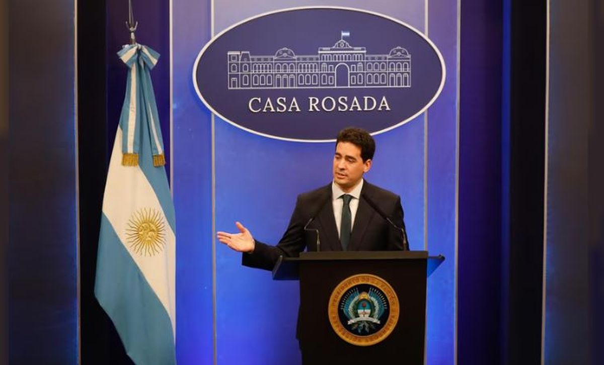 Ell vocero Adrián Ravier.