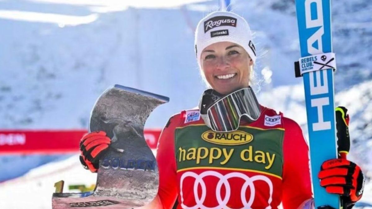 La suiza Lara Gut-Behrami se llevó la victoria en el campeonato de Austria.