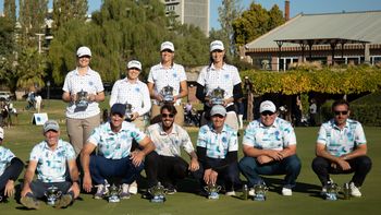 El equipo de Centro Cuyo se adueñó de todos los premios del Intefederativo de golf