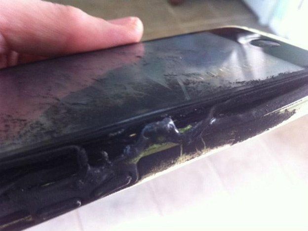 Reportaron que explotó un iPhone 5c