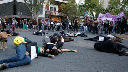 Esta es la foto de las marchas por Micaela