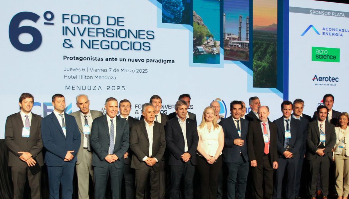 El año pasado fue la sexta edición del foro y también estuvo Luis Caputo. El año pasado fue la sexta edición del foro y también estuvo Luis Caputo.