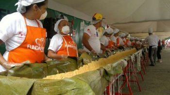 Venezuela consiguió el récord Guinness con comidas típicas