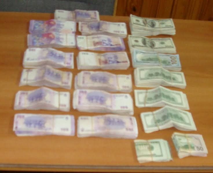 Detuvieron con $127.000 y 65.000 dólares a dos hombres que serían los autores de un robo en Mendoza