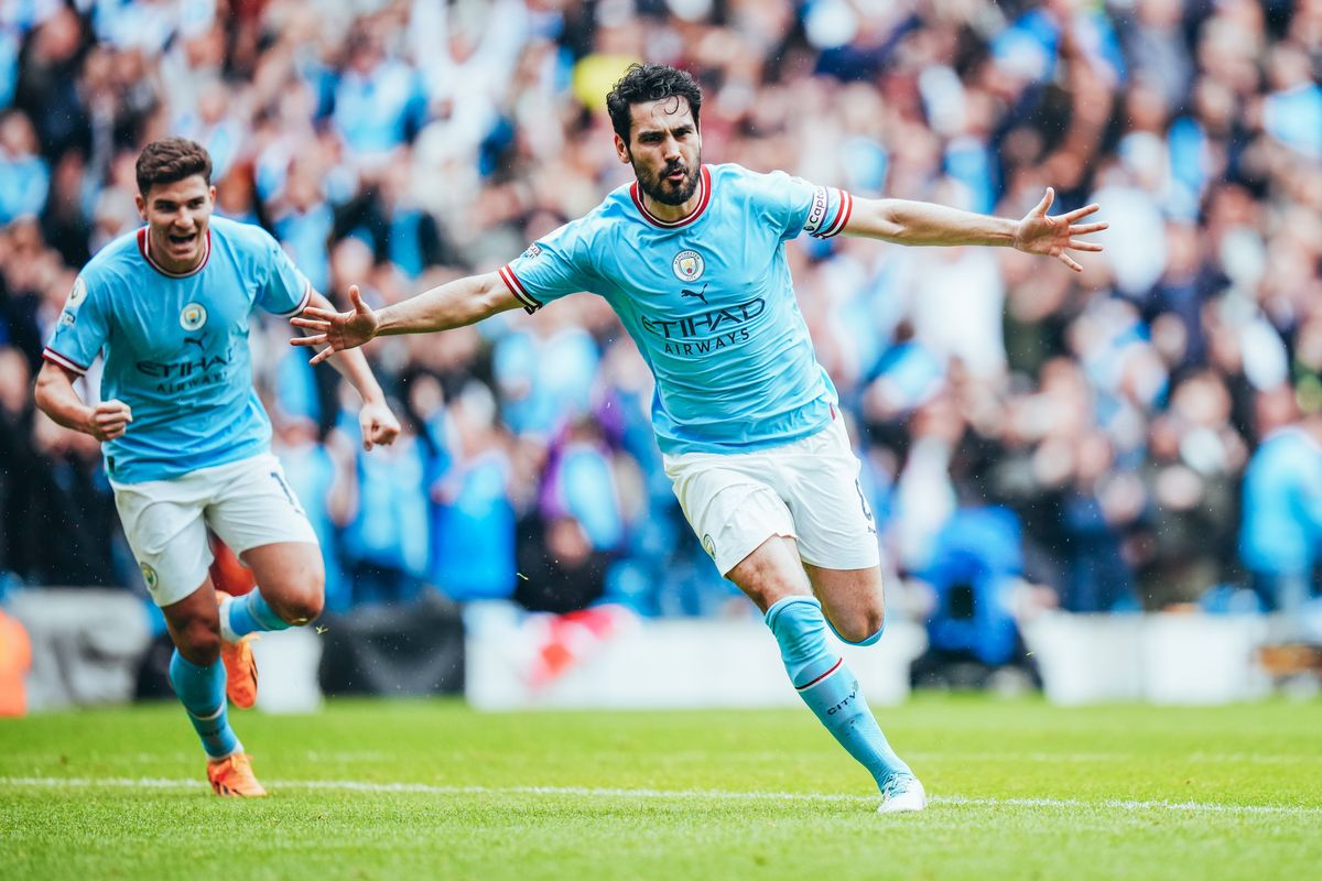 Gundogan, autor de los dos goles, y Julián Álvarez fueron titulares en el Manchester City