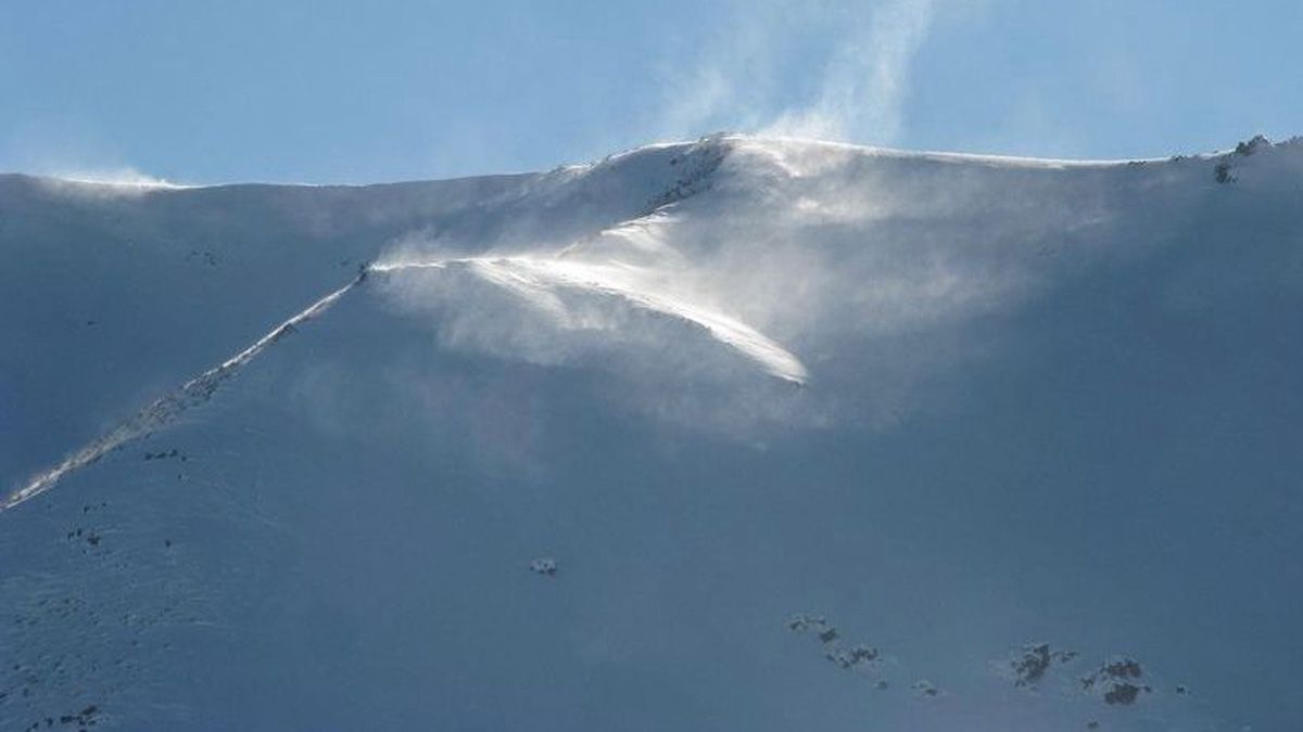Así está hoy la montaña en Las Leñas- Los Molles, en Malargüe, tras la intensa nevada de este fin de semana.