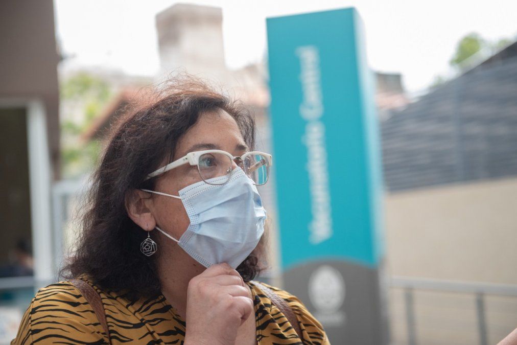 Iris Aguilar, titular de la Direccion de Inmunizaciones de la provincia. 