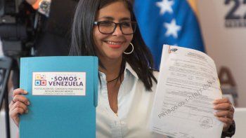 Maduro nombró a su aliada Delcy Rodríguez como vicepresidenta