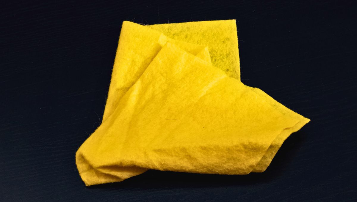 Limpia y deja como nuevo el trapo amarillo de la cocina.&nbsp;