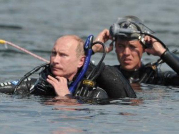 Al agua Putin