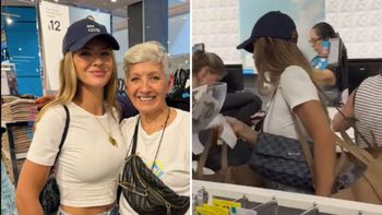 Escracharon a la China Suárez comprando ropa barata en Miami y su reacción estalló las redes