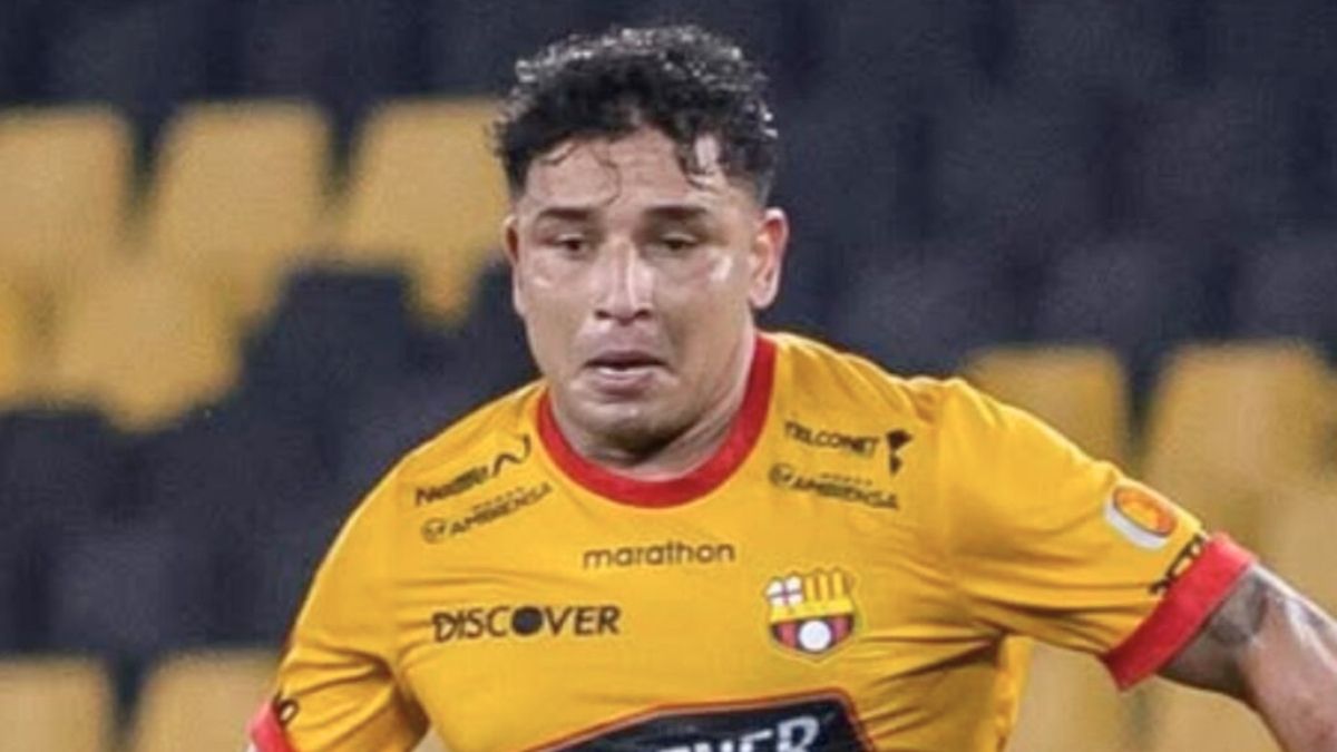 El futbolista que fue víctima del crimen en Ecuador.