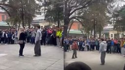 La directora se sumó al trend y “farmeó aura” con los alumnos
