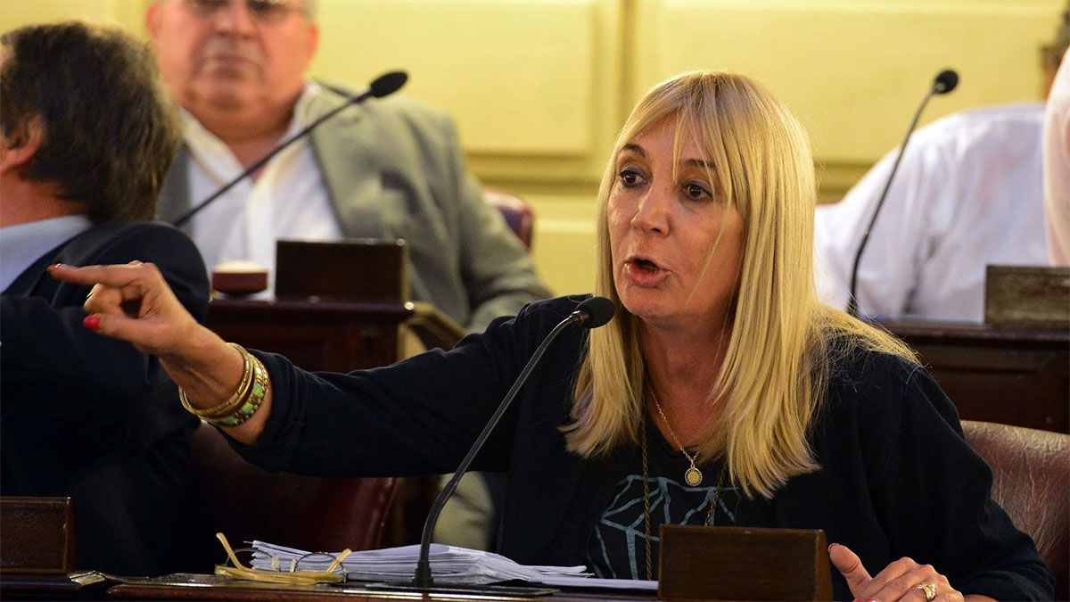 Alejandra Vucasovich acompa&ntilde;&oacute; en 2015 a Carlos Reutemann en el segundo lugar de la lista de senadores.