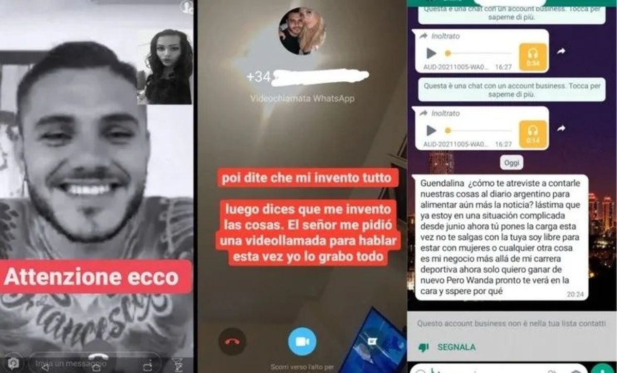 La escort trans que asegura haber tenido sexo con Icardi mostró pruebas