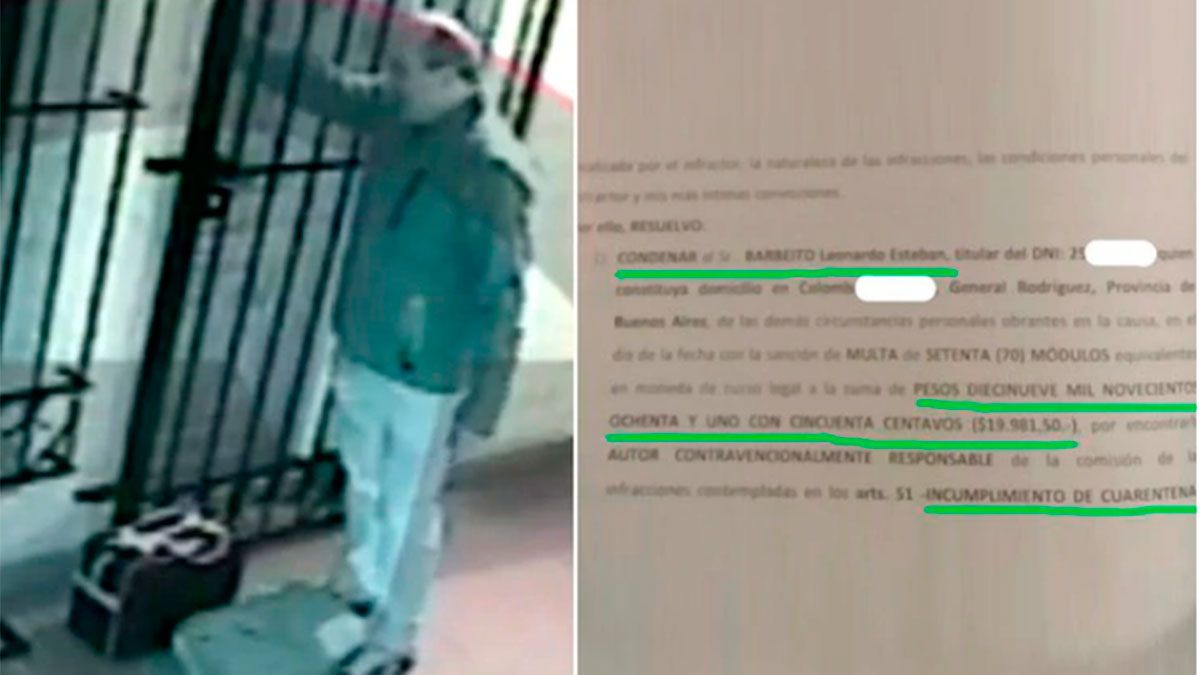 Fiesta clandestina en el convento de los bolsos de López 