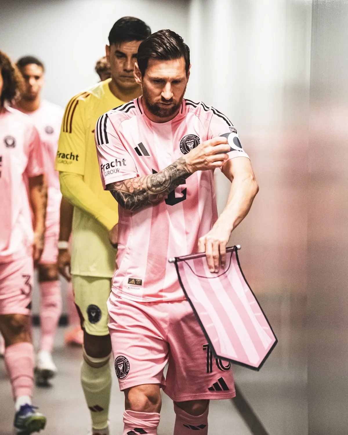 Lionel Messi extendi&oacute; su contrato hasta 2028.