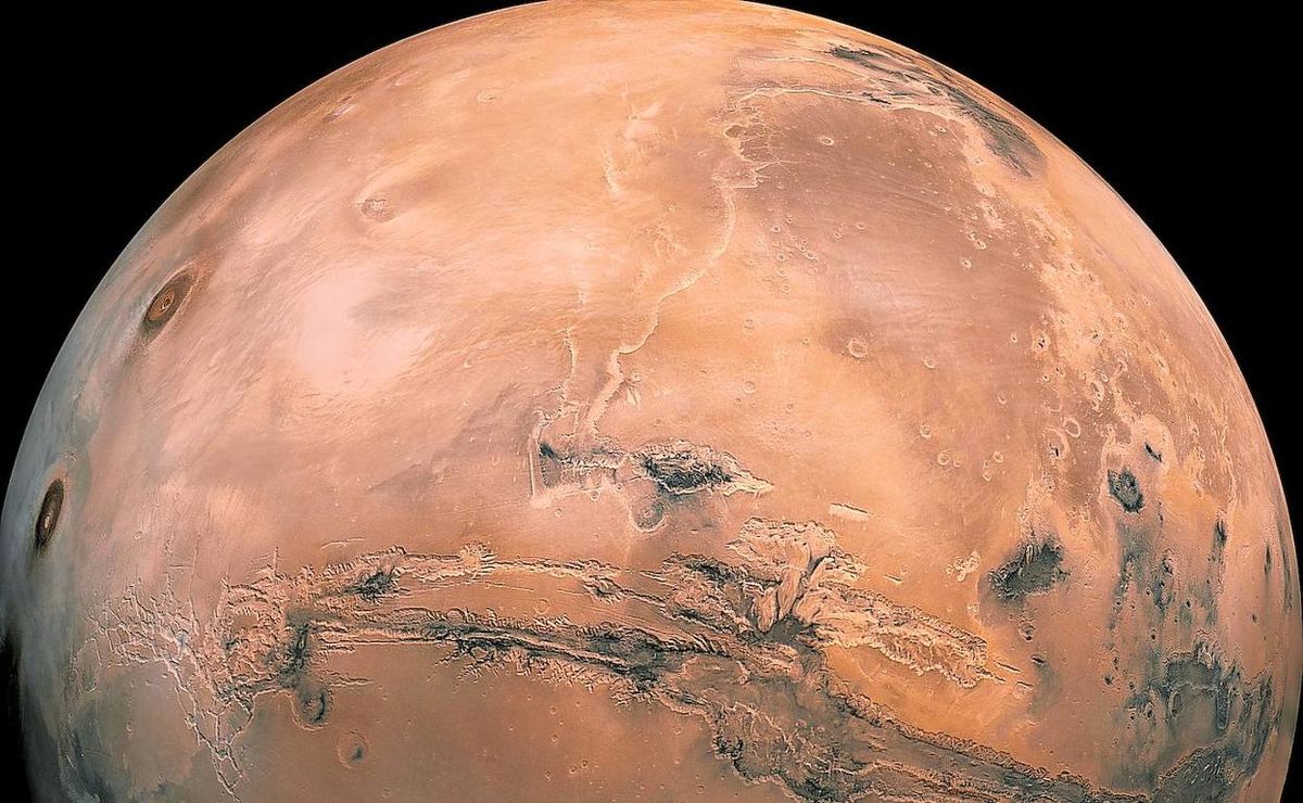 Marte. Una importante misión de la NASA encontró evidencia de vida microbiana en el planeta rojo.