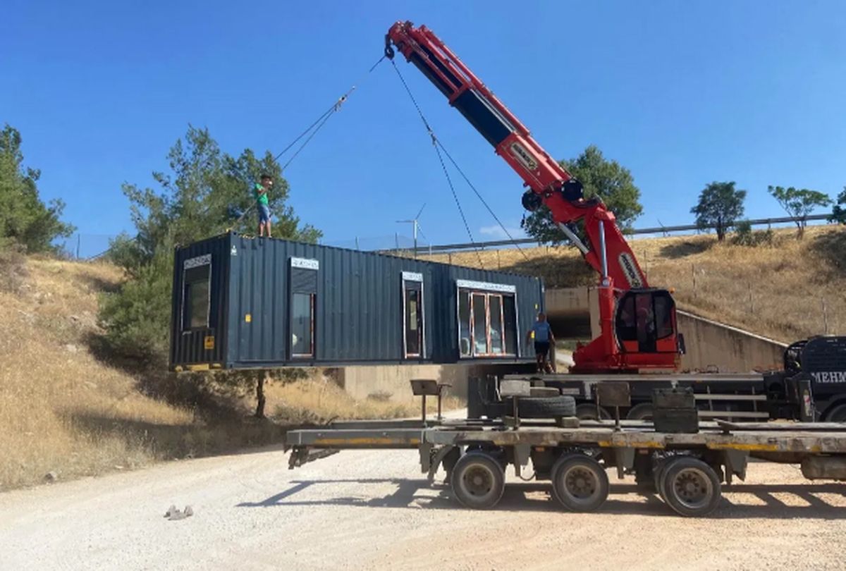 Las casas conteiner se trasladan con relativa facilidad.&nbsp;