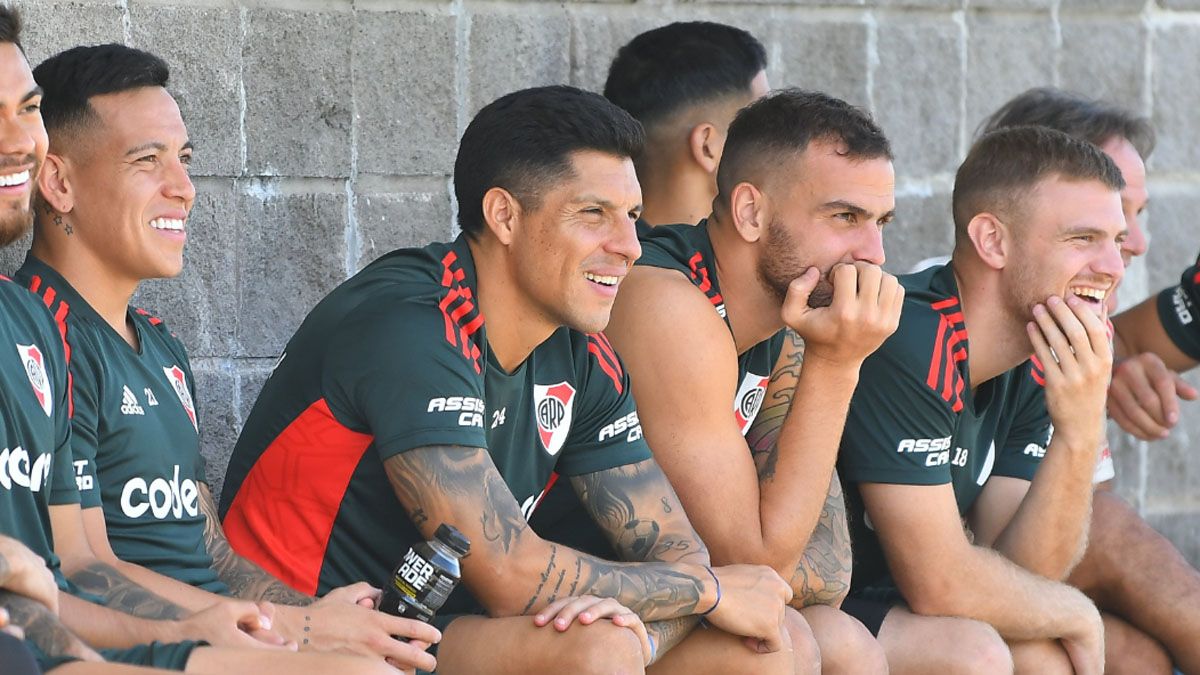 Enzo Pérez será titular en River ante Gimnasia La Plata por la Liga Profesional