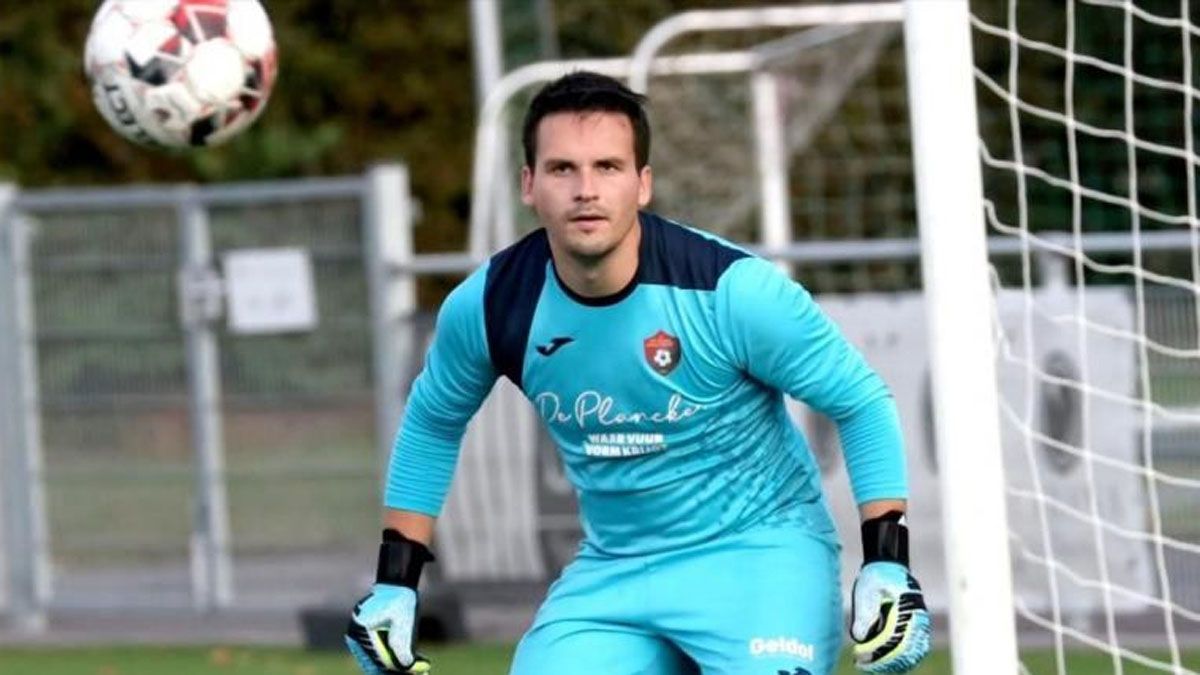 Arne Espeel, el arquero que murió en Bélgica a los 25 años.