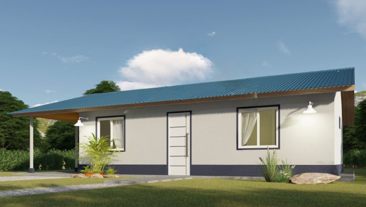 Tres dormitorios y galería: cómo es la casa prefabricada que se vende a 6.900 dólares