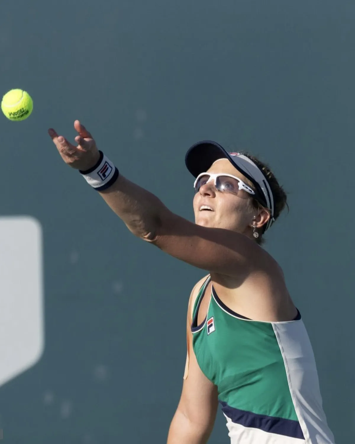 Nadia Podoroska pas&oacute; de ronda sin muchos problemas