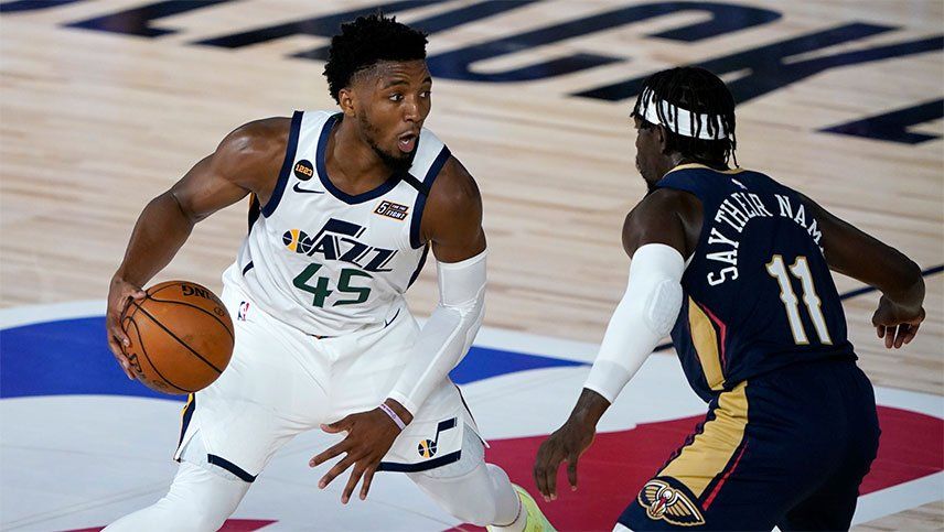 La NBA volvió en la burbuja de Orlando: Utah venció a New Orleans